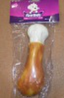 pet food (chicken meaty with 7"rawhide leg)