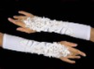 Evening Opera  Bridal Wedding Satin Gloves  Party