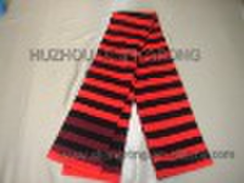 Striped Two Layers Fashion Scarf