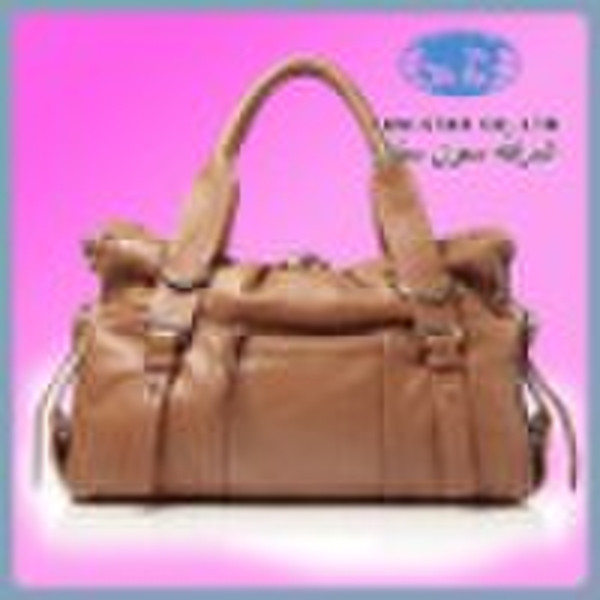 Multi-bag leather handbag