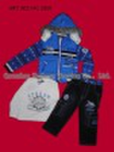 NEW STYLE WINTER  3-PCS BOY SUITS