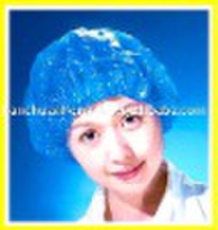 Disposable PE bath shower Cap for general use