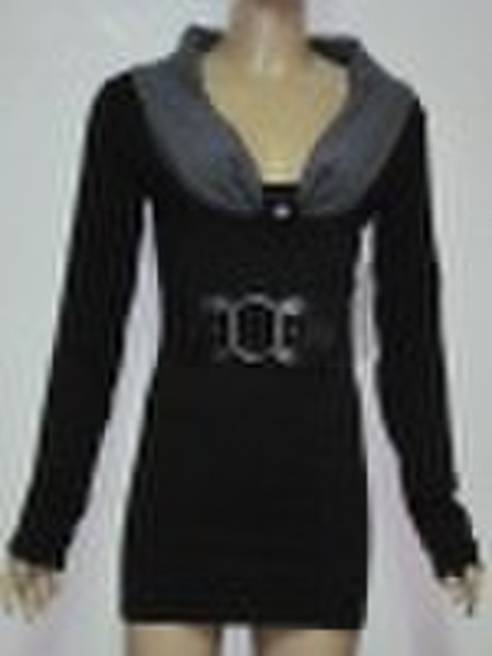 ladies fashion knitwear dress