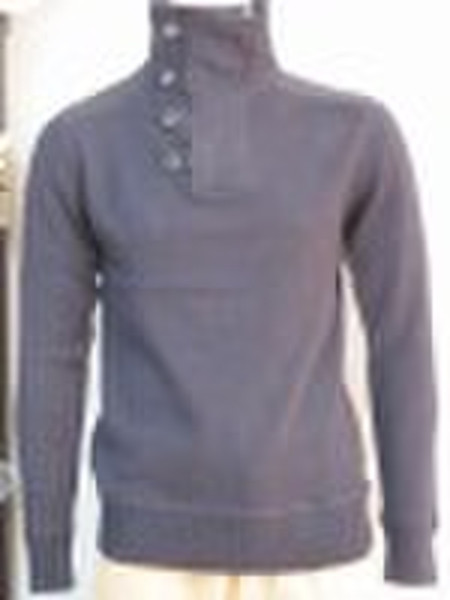 100% cotton knitted pullover sweater