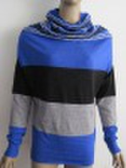 ladies fashion knitted pullover