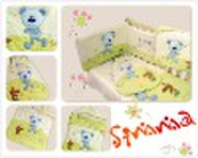 Baby-Bettwäsche-Set / Quilt / Schlafzimmer / cribe / Kissen