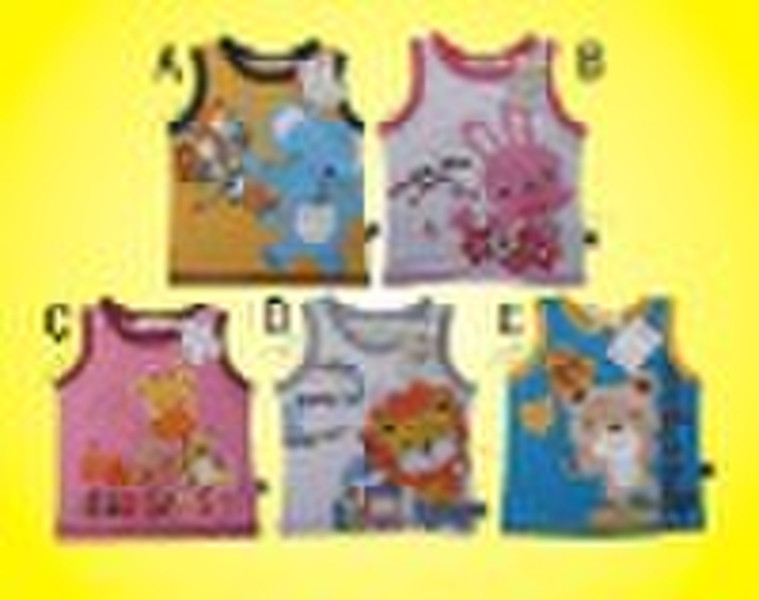 Children undershirt cloth vest