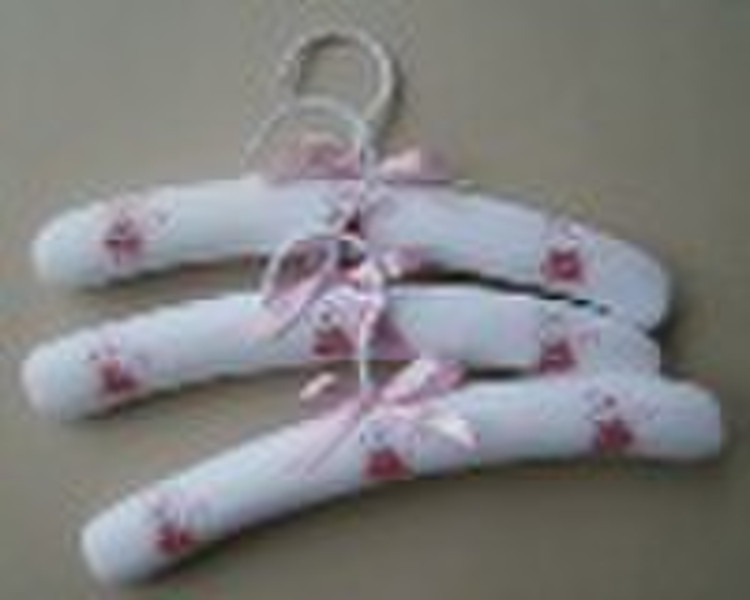 embroidery padded hanger