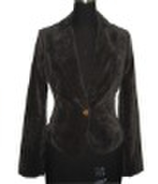 Velours Frauen Blazer