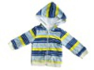 Bamboo Organic Baby yarn dyed Jacket