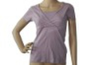 Women's bamboo organic maternity top