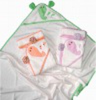 bamboo baby hooded bath towel