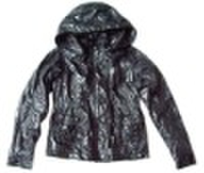 Ladies' fashion leather garment