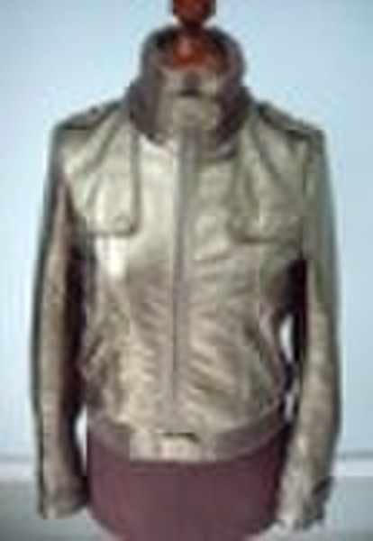 Ladies' leather clothing