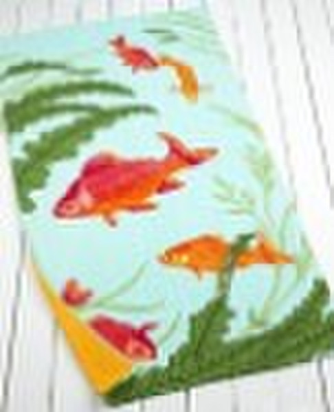 100% cotton velour reactive print beach Towel