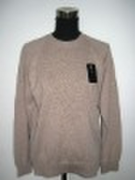 Crew neck pullover  Men's Cashmere Sweater