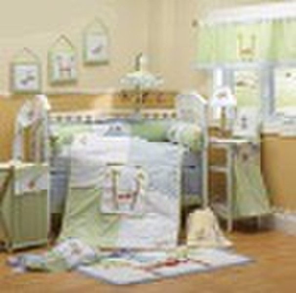 baby bedding coconut tree 100% cotton