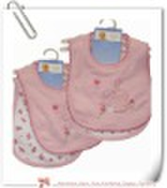 Factory wholesale Cute two-piece set baby bibs