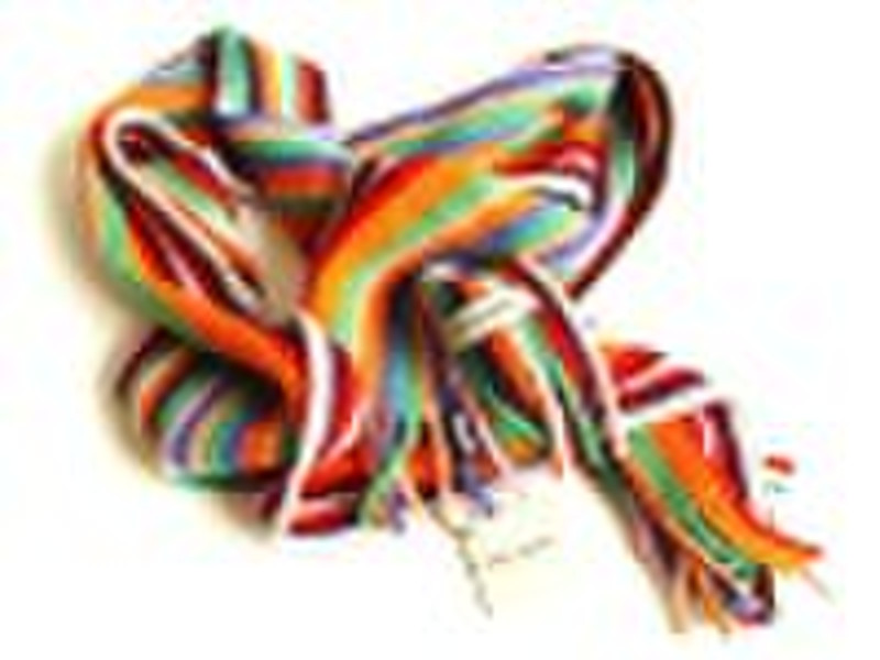 100%cashmere scarves ,wrap colour-strip cashmere s