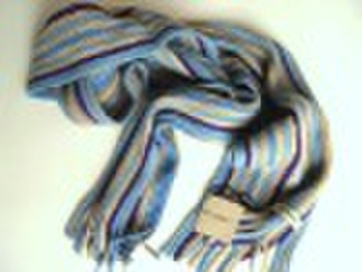 100%cashmere scarves ,wrap colour-strip cashmere s