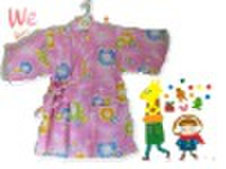 100% cotton for girl kids' kimono