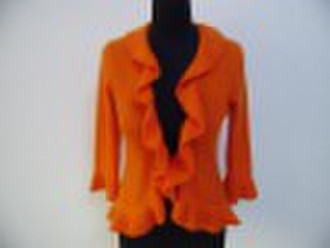 Ladies open cardigan, 3/4 sleeve