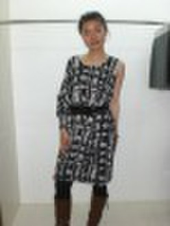 printed knitting garment