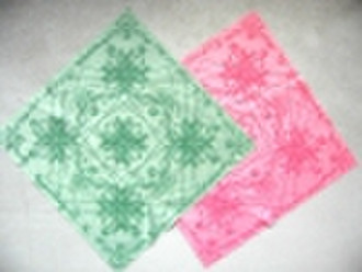 Microfiber Lens cloth with silicon printing