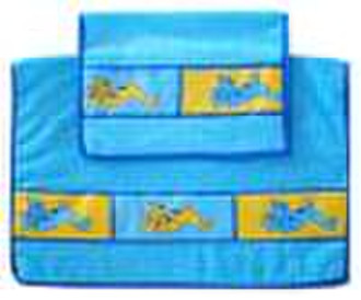 Applique Embroidered Towel Set