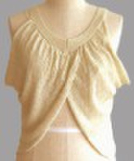 ladies sweater tank top