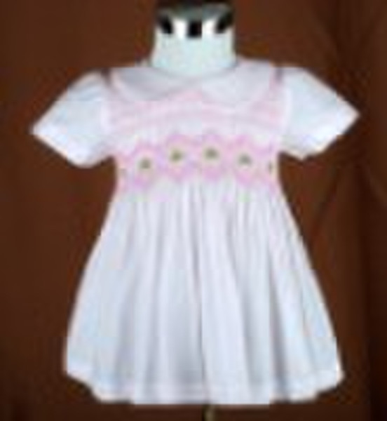 Hand Smocking & Embroidery Dress