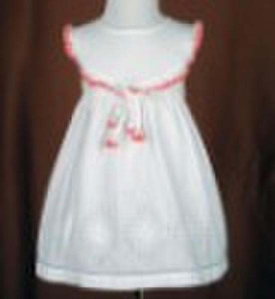 Hand Crochet & Hemstitch Dress