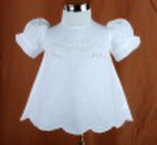 Hand Embroidery& Hemstitch Dress