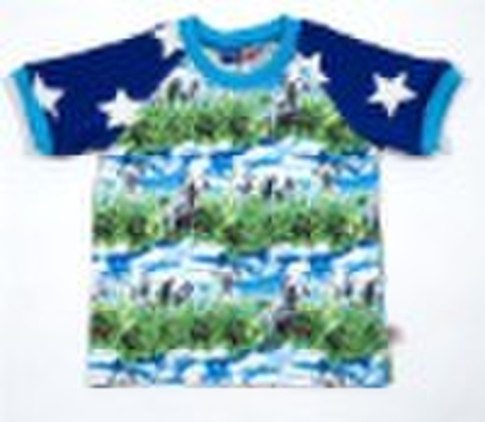 All-over-printed T- shirt