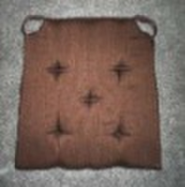 коричневый жаккардовые стул коврик (подушка, занавески, кресло с
