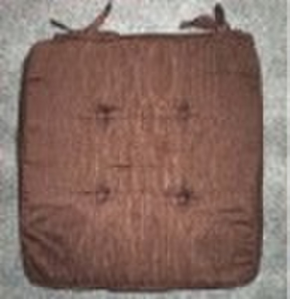 коричневый жаккардовые стул коврик (подушка, занавески, кресло с