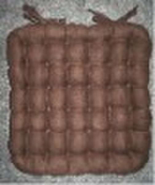 brown jacquard chair pad(cushion, curtain, chair c