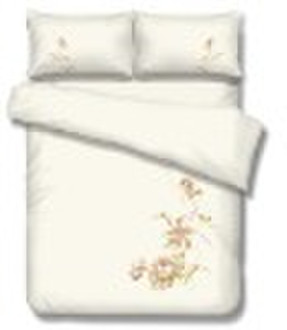 embroidery cotton duvet cover set (bedding, quilt