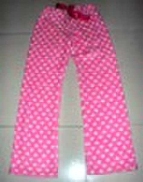 Coral fleece pants