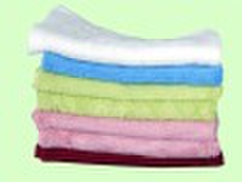 Bamboo fiber face towel