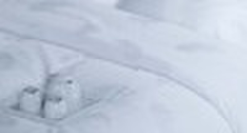 hotel bedding 100% cotton in feather pattern