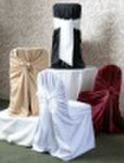 self-tie chair cover&universal chair cover