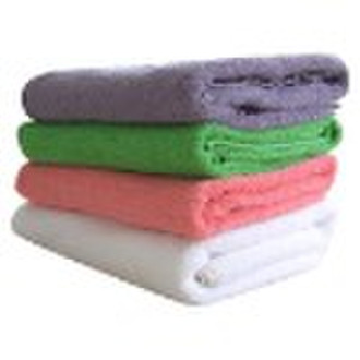 Plain colored cotton towel