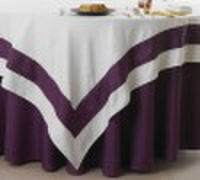 hotel table cloth, chair cover set