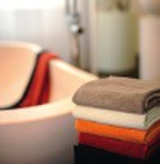 100% cotton plain bath towel