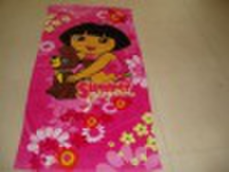 100% Cotton Velour Printed Beach Towel 30"X60