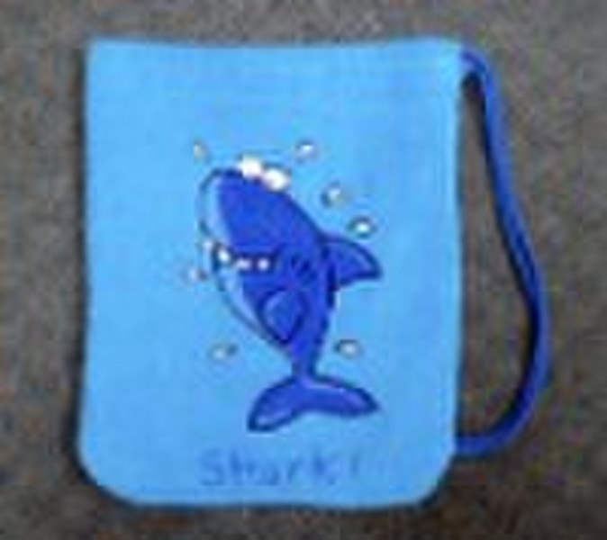 Cotton Velour Printed  Towel bag