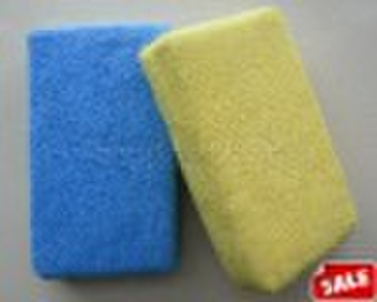microfiber car,kitchen clean sponge