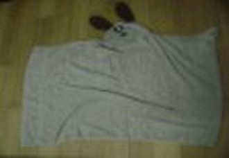 animal hooded poncho