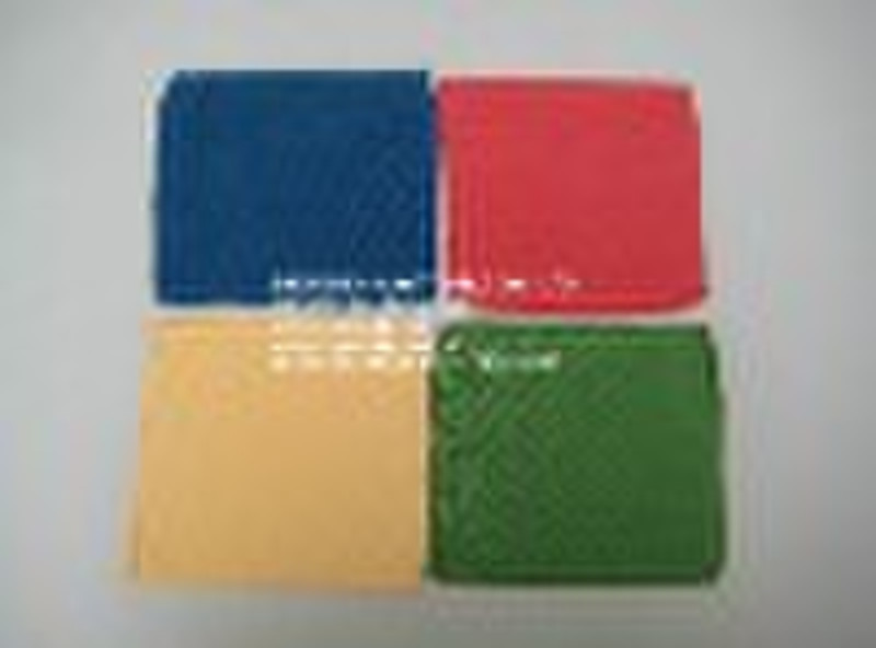 25*25cm pure color microfiber cleaning cloth